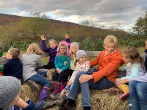 Hayride at JB Tree Farm